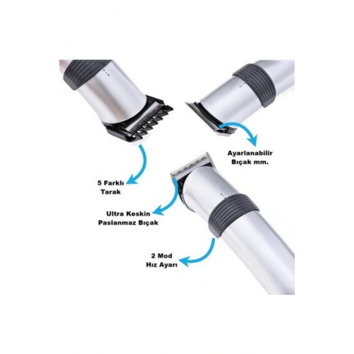 DıngılG Saç Sakal Traş Makinası Rd609 Kuru 1-2 Saat İthalatçı Garantili 2 Yıl Yok 5-10 G