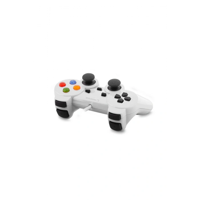 Rampage Sg-R602 Ps3/Pc Beyaz Usb 1.8m Joypad Uyumlu Beyaz Renk