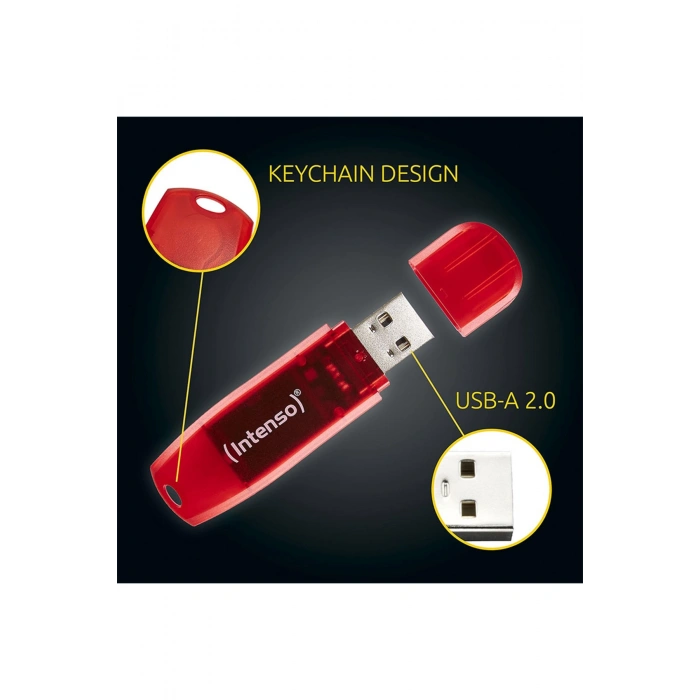 Intenso USB 2.0 128 GB Rainbow Line Bellek