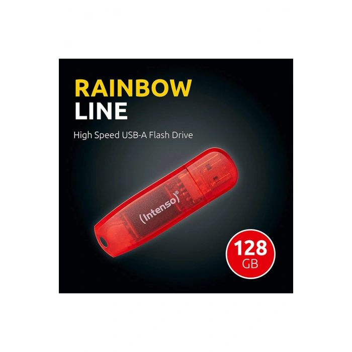 Intenso USB 2.0 128 GB Rainbow Line Bellek