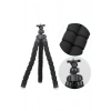 Concord T-1 26 cm Süngerli Ahtapot Tripod Telefon Tutucu Aparat