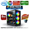EGETECK Gamarex i5 3470 8GB RAM 128GB SSD GDDR6 RX 5500 8GB 256BİT Akvaryum Gaming Oyuncu Bilgisayarı (RX8128)