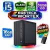 EGETECK Wortex i5 3470 16GB RAM 512GB SSD 4GB GT740 128 BİT Bilgisayar Kasası (WGT16512)