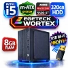 EGETECK Wortex i5 3470 8GB RAM 320GB HDD GDDR6 RX 5500 8GB 256BİT Bilgisayar Kasası (WRX8320)