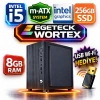 EGETECK Wortex i5 3470 8GB RAM 256GB SSD İntel Hd Graphics Bilgisayar Kasası (Wi8256)
