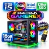 EGETECK Gamarex i5 3470 16GB RAM 128GB SSD İntel HD Graphics Akvaryum Gaming Oyuncu Bilgisayarı (İ16128)