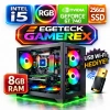 EGETECK Gamarex i5 3470 8GB RAM 256GB SSD GT740 128 BİT Akvaryum Gaming Oyuncu Bilgisayarı (GT8256)