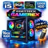 EGETECK Gamarex i5 3470 16GB RAM 320GB HDD GT740 128 BİT Akvaryum Gaming Oyuncu Bilgisayarı (GT16320)