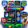 EGETECK Gamarex i5 3470 8GB RAM 128GB SSD GT740 128 BİT Akvaryum Gaming Oyuncu Bilgisayarı (GT8128)