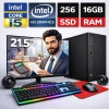 EGETECK WorkPro i5 3470 16GB 256GB SSD İntel HD Graphics 21.5 Monitör Masaüstü Bilgisayar