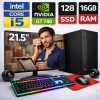 EGETECK WorkPro i5 3470 16GB 128GB SSD GT740 4GB Ekran Kartı 21.5 Monitör Masaüstü Bilgisayar