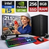 EGETECK WorkPro i5 3470 8GB 256GB SSD GT740 4GB Ekran Kartı 21.5 Monitör Masaüstü Bilgisayar