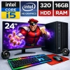 EGETECK Gamework i5 3470 16GB RAM 320GB HDD İntel HD Graphics 24 Monitör Akvaryum Gaming Oyuncu Bilgisayarı