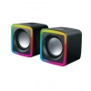 Jedel S-575 3.5mm TRS - USB Güç - Renkli Rgb Işıklı 1+1 Hoparlör Speaker