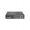 PG H1108PLS 8 Port 10/100Mbps PoE Switch 2 Uplink - 8 Port PoE Switch 100W Watt