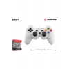 Rampage Sg-R602 Ps3/Pc Beyaz Usb 1.8m Joypad Uyumlu Beyaz Renk