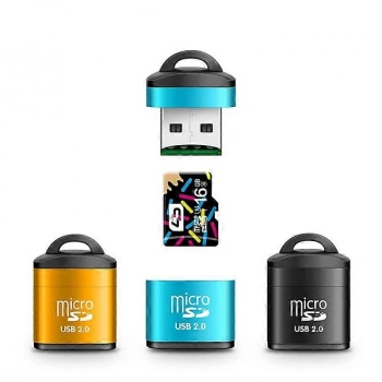 USB Micro Sd Kart Okuyucu (Karışık Renk)