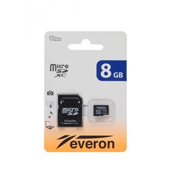 Everon 8GB Micro SD Hafıza Kartı Adaptörlü
