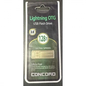 Concord C-OTGL128 128GB Otg Lightning İphone USB 3.0 Flash Bellek