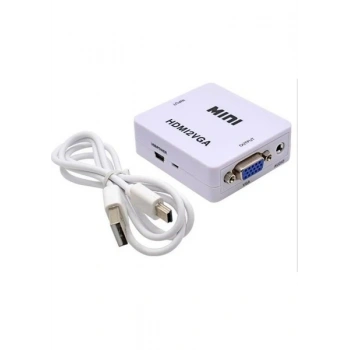 Mini HDMI To VGA Dönüştürücü