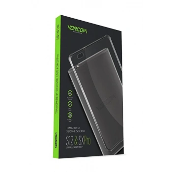 Vorcom S12 Şeffaf Kılıf Slikon