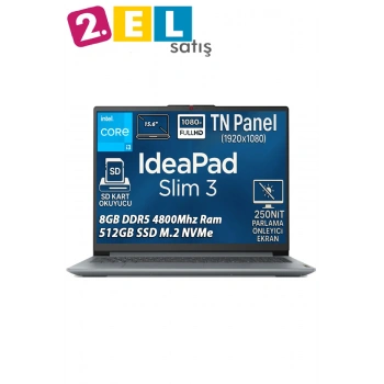 Lenovo Ideapad 3 Intel Core i3 N305 8GB 512GB SSD 15.6 Laptop