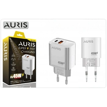 Auris ARS-CH75B 45W Usb+Type-C Çift Çıkışlı Başlık