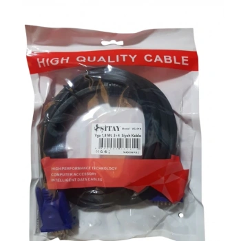 VGA 1.8m 3+4 Kablo