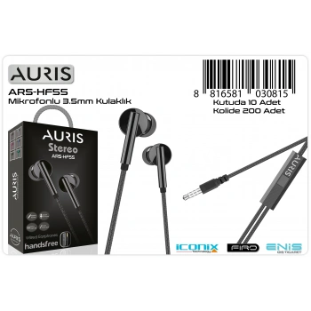 Auris HF55 EarBuds Kablolu Kulaklık