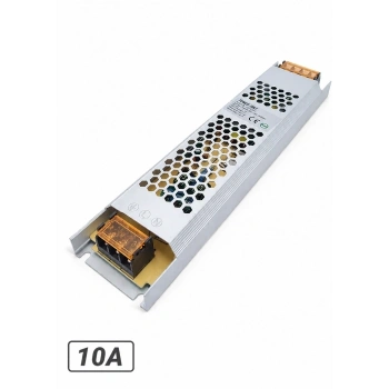 Aqua AU-1550 12V 16.5A Amper 120W Metal Güvenlik Kamera Şerit Led Adaptör Trafo