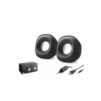 ARS-PCSP20 BILGISAYAR HOPARLÖRÜ 1+1 SIYAH