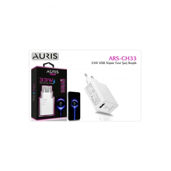 Auris ARS-CH33 S.Fast Kafa 33W – Süper Hızlı USB Adaptör