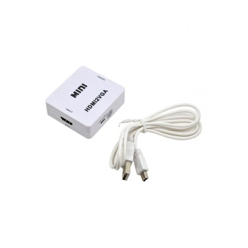 Hdmı To 2 Vga Mini Çevirici Dönüştürücü Hdmı2vga Adaptör