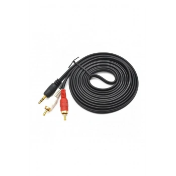 Platoon Pl-8581 1.5m Metre Rca Aux 3.5mm Ses Sistemi Kablosu