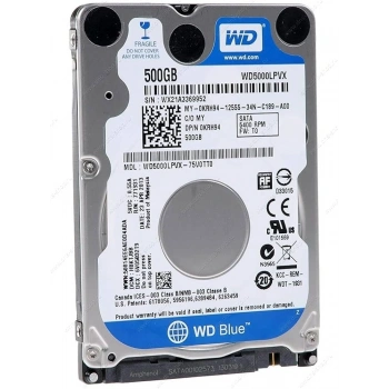 Western Digital Blue WD5000LPVX SATA 3.0 5400 RPM 2.5 500 GB Harddisk