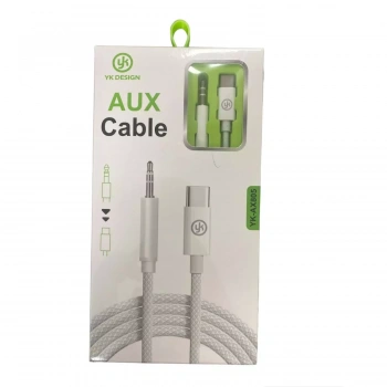 YK Desing YK-AX806 AUX TYPE-C Kablo