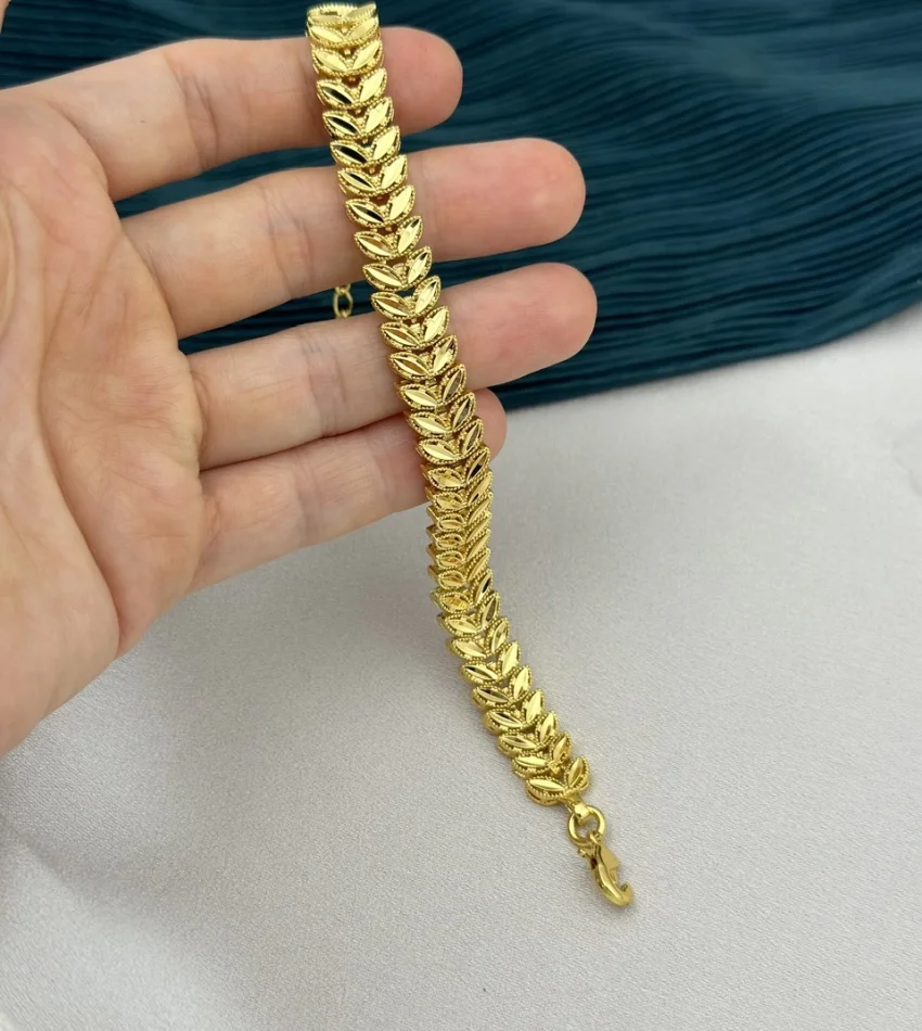 22 Ayar Zarif Başak Model Bileklik