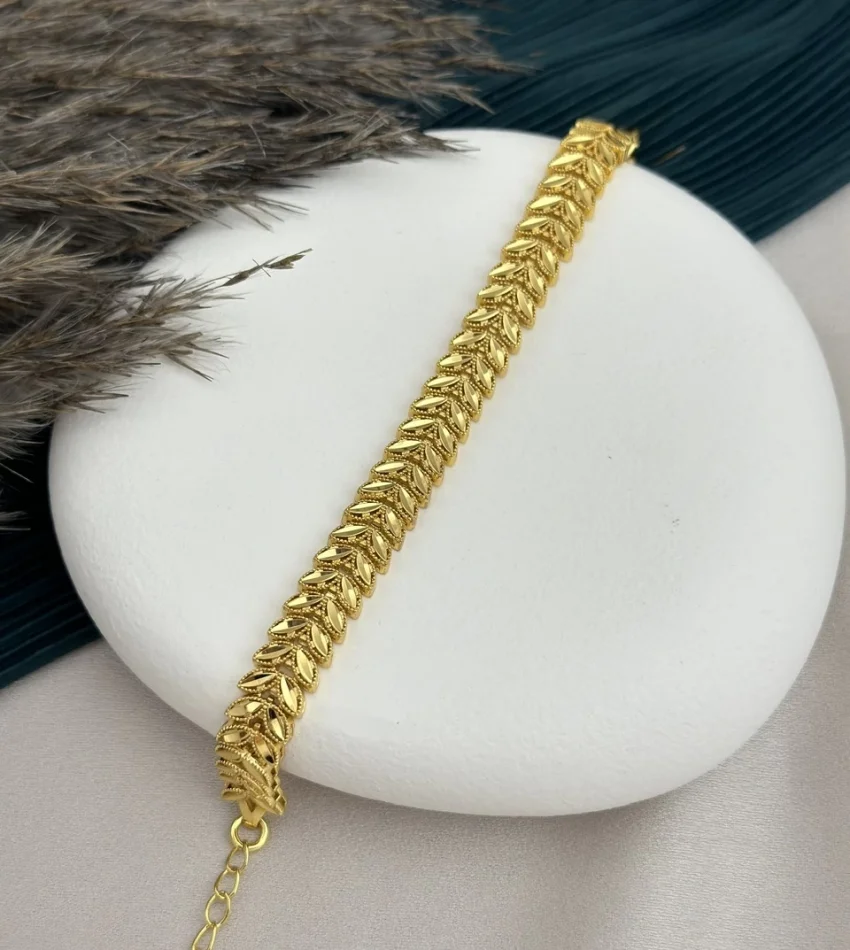 22 Ayar Zarif Başak Model Bileklik