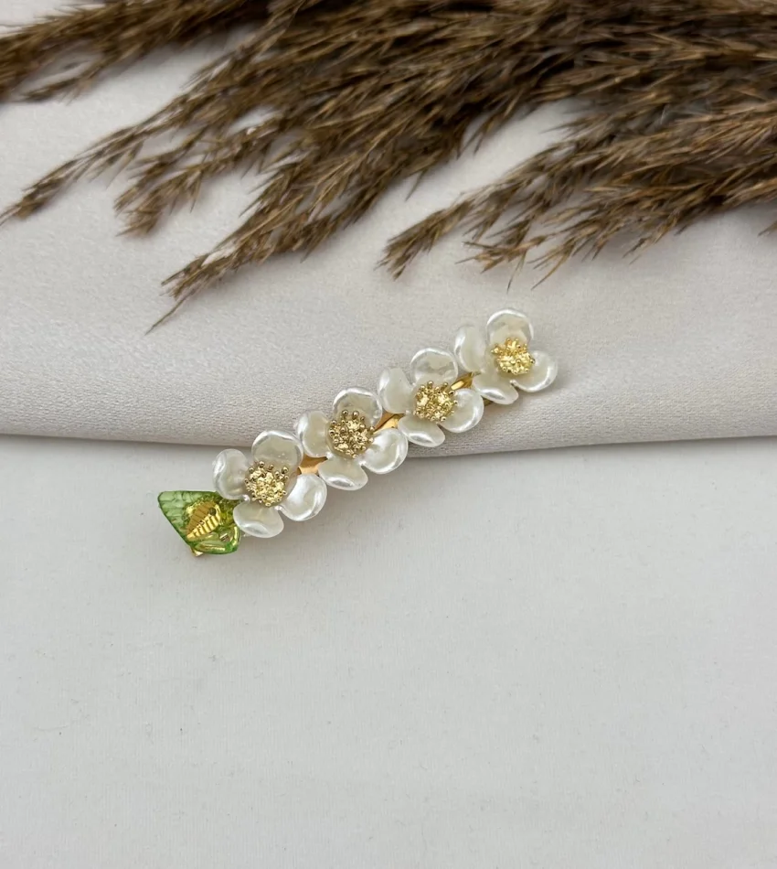 Tasarım 4 Çiçek Sedef Toka