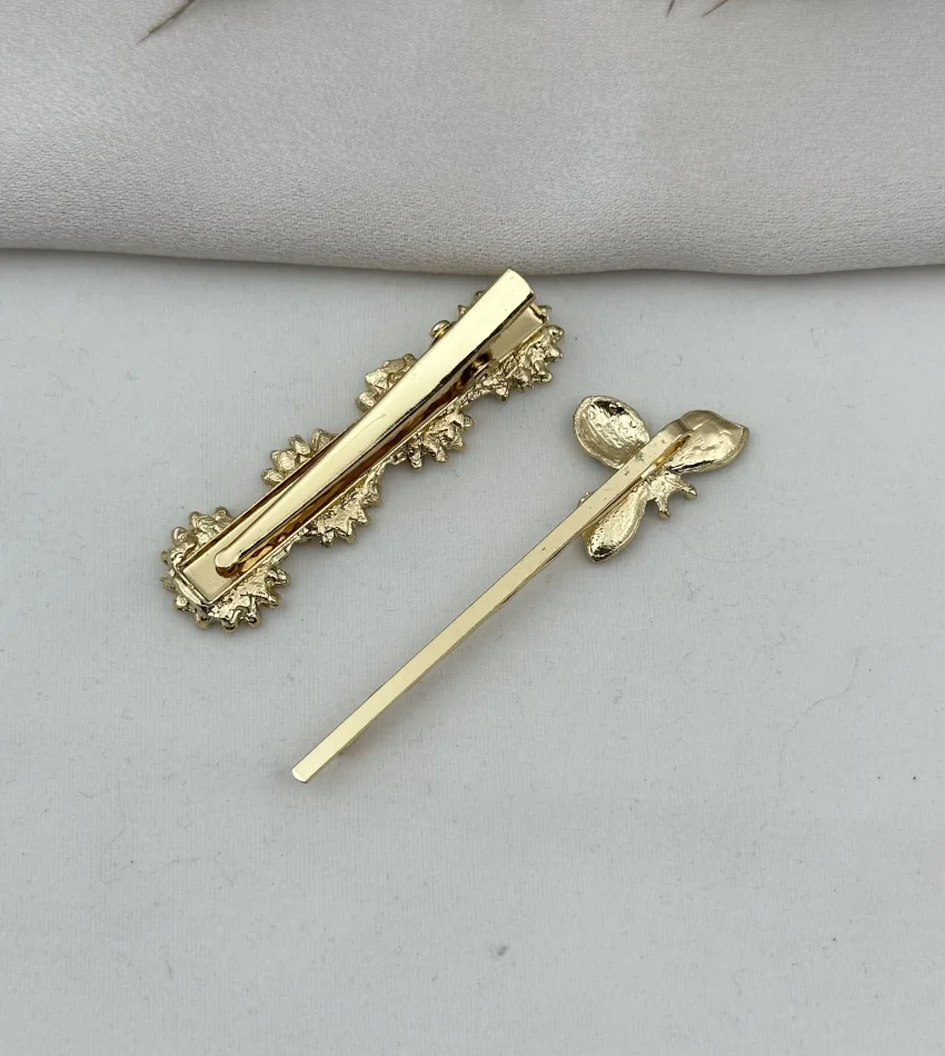 İkili Papatya-Arı Kombin Toka