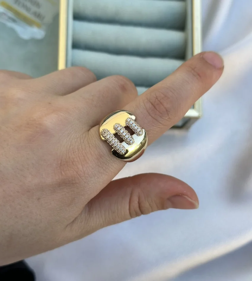 Tasarım VIP Taşlı Yüzük