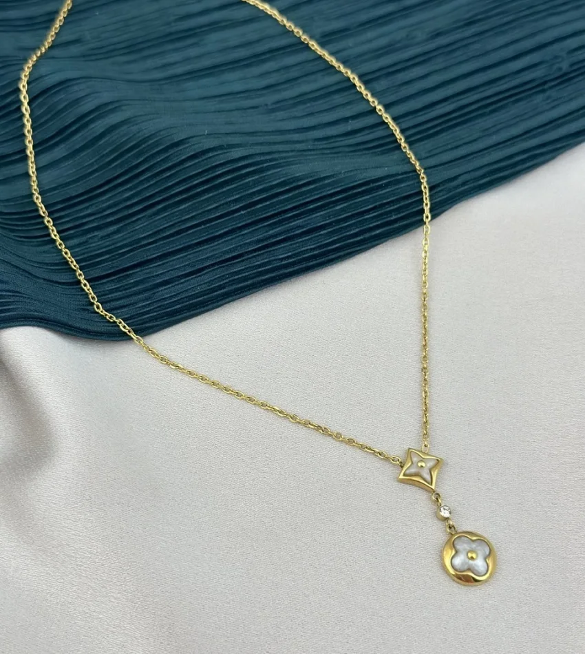 Sedefli Zarif Marka Kolye