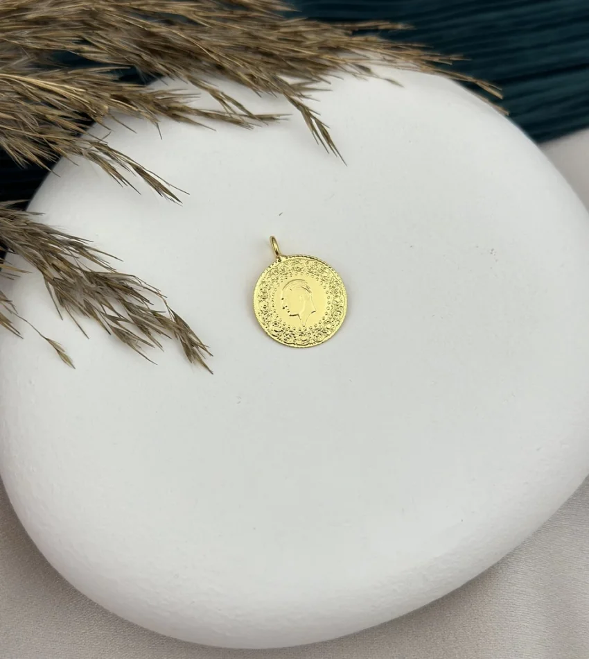 22 Ayar Kulplu Çeyrek Altın (İmitasyon)