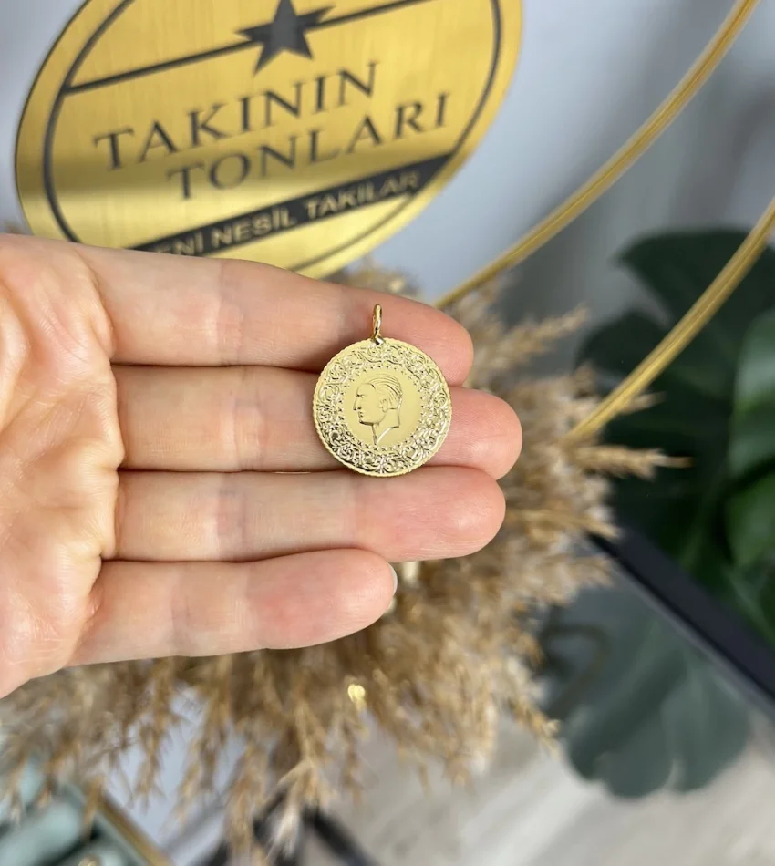 22 Ayar Kulplu Yarım Altın (İmitasyon)