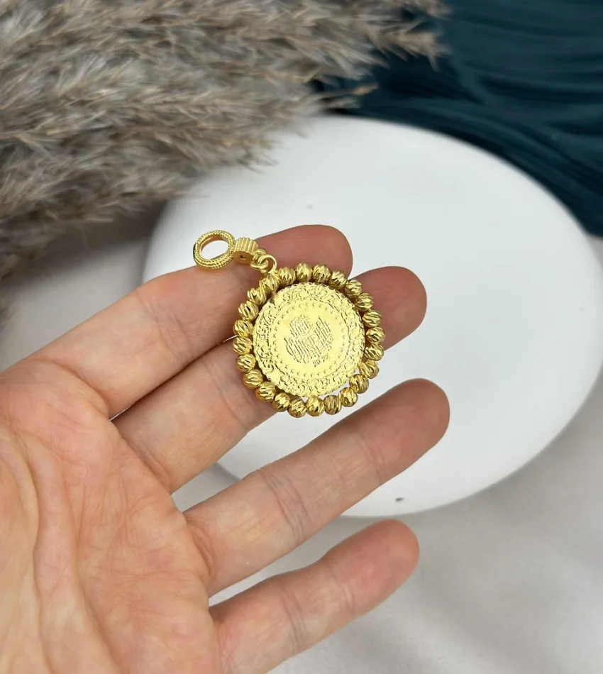 22 Ayar Dorikalı Yarım Altın Görünümlü Uç