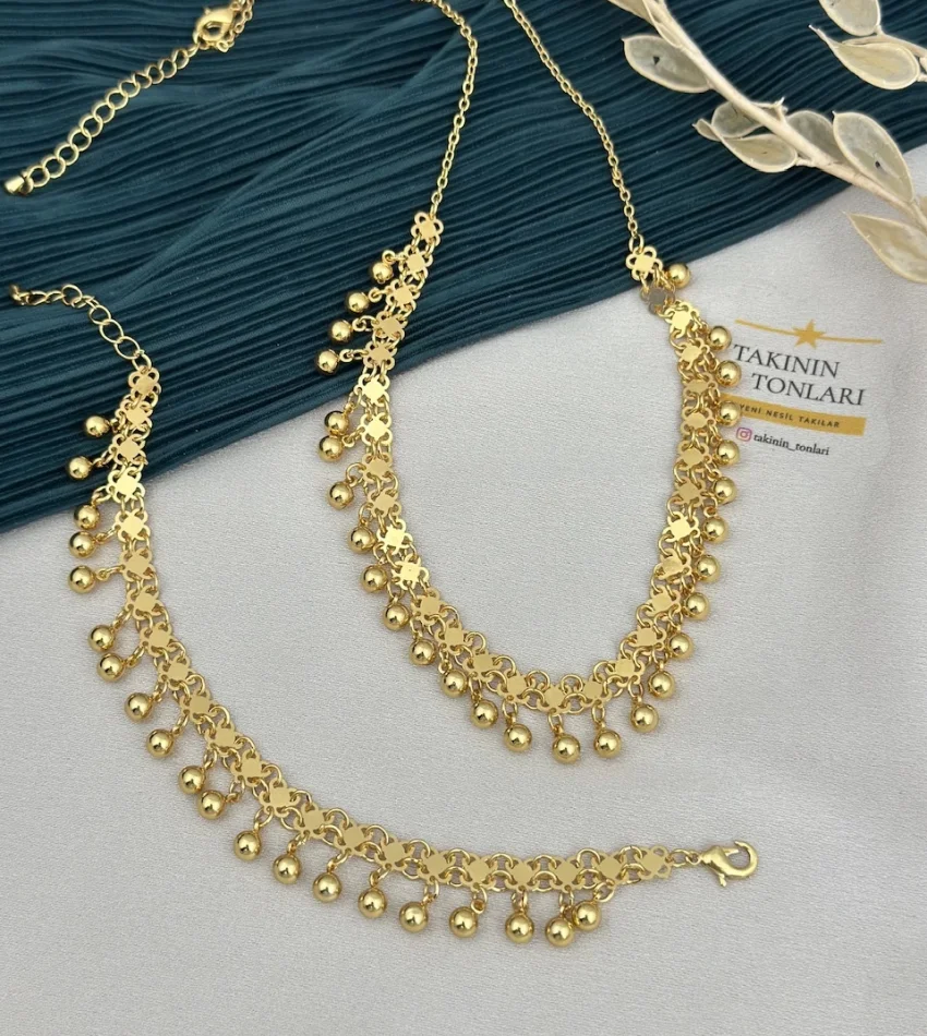 22 Ayar Kaplama Kişniş Set