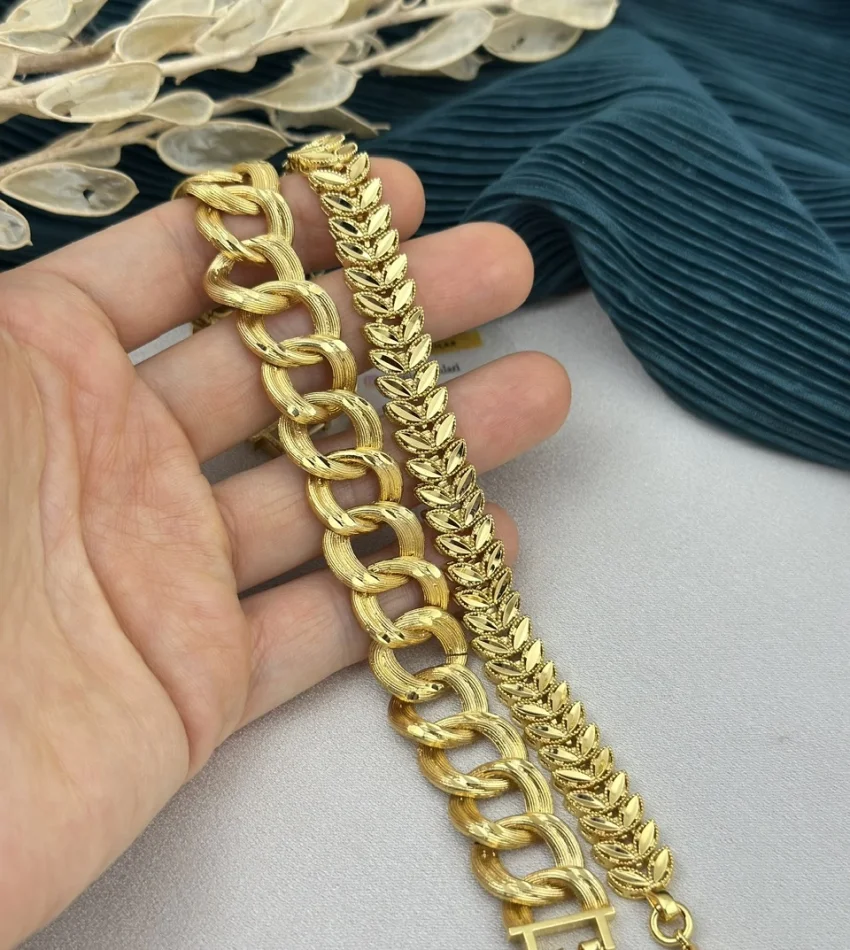 22 Ayar Samanyolu-Başak Bileklik Kombini