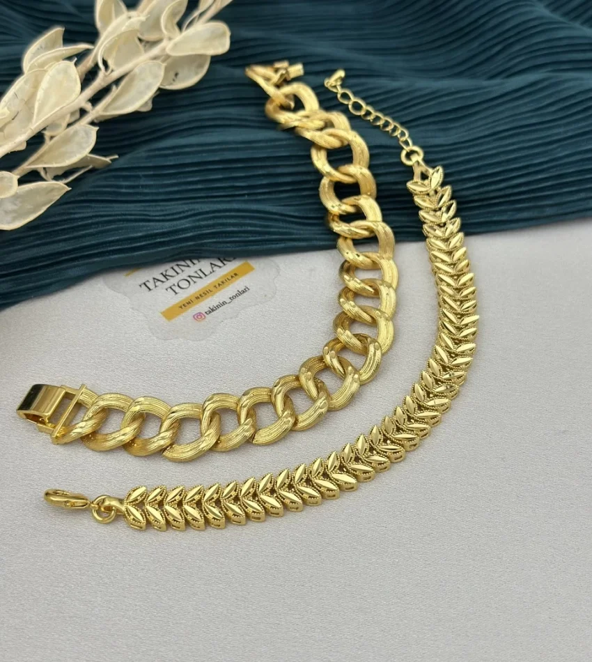 22 Ayar Samanyolu-Başak Bileklik Kombini