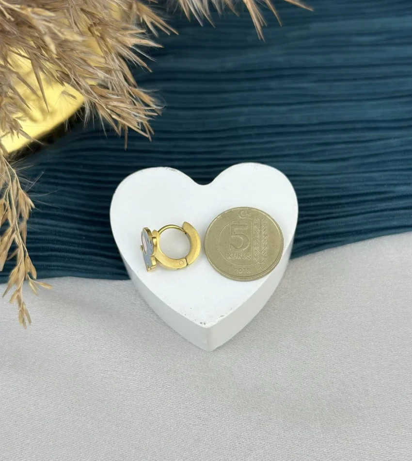 Fil Detaylı Çocuk Küpesi