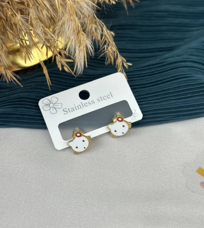 Hello Kitty Çocuk Küpesi